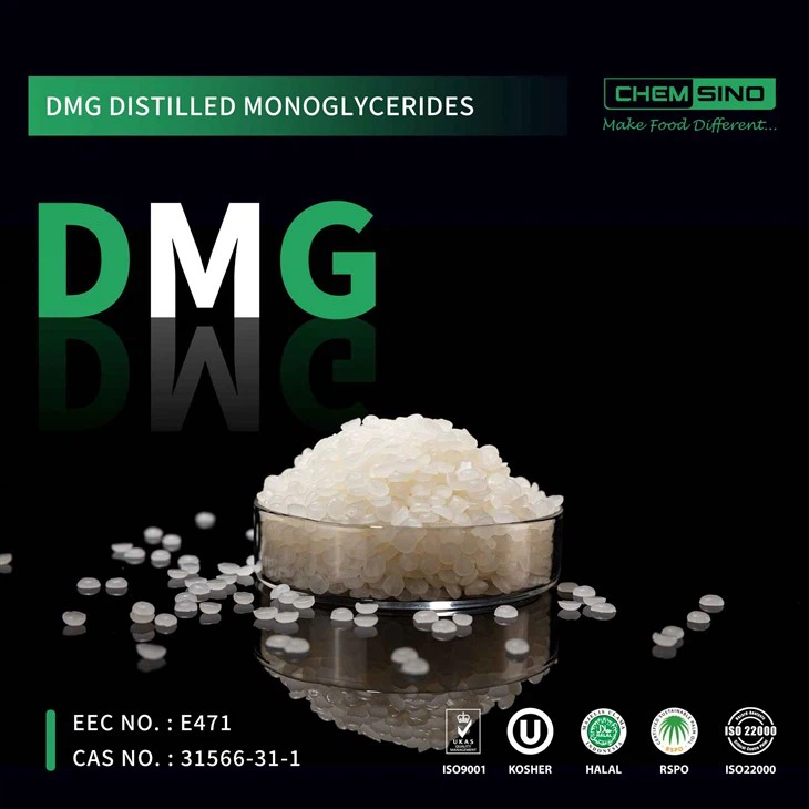 Nízká cena Destilované monoglyceridy DMG tablety pro jogurt CAS č. 31566-31-1