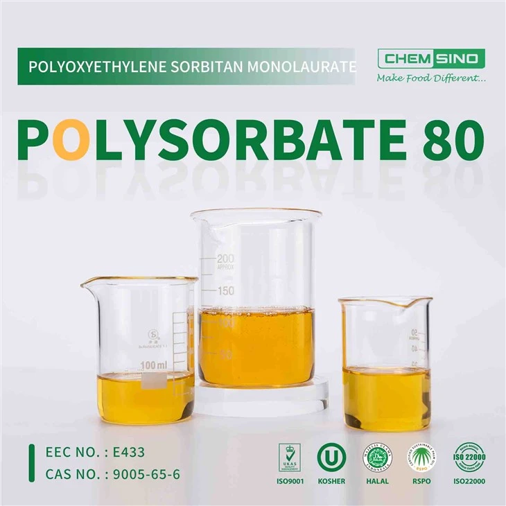 Polysorbát 80: Netoxický emulgátor pro bezpečné a zdravé produkty osobní péče Č. CAS.9005-65-6
