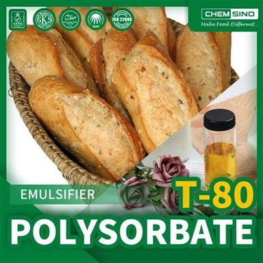 Emulgátor Polysorbát 80 používaný pro kosmetiku používanou pro farmacii č. CAS 9005-65-6